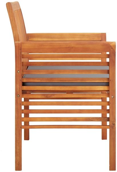 vidaXL 2-Sitzer Gartenbank mit Kissen 120 cm Massivholz Akazie 45972 Bild 3