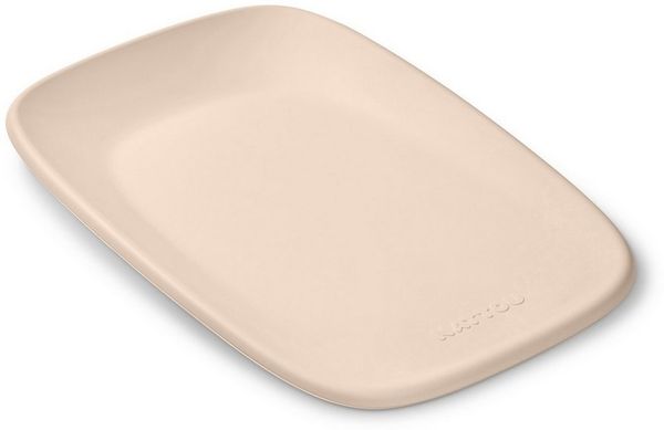 Nattou Wickelauflage 2.0 Softy PU Schaum 70x50x10 cm sand beige