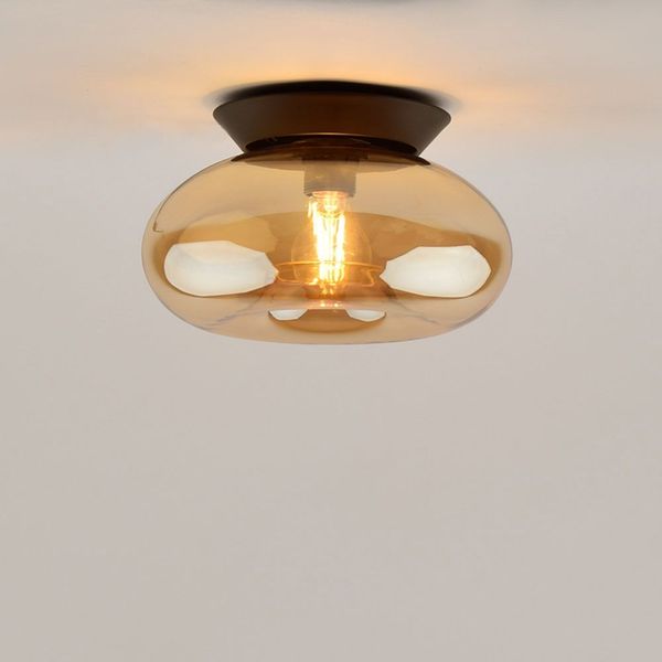 s.luce Cruet Glas Wand- und Deckenleuchte Up & Low Amber