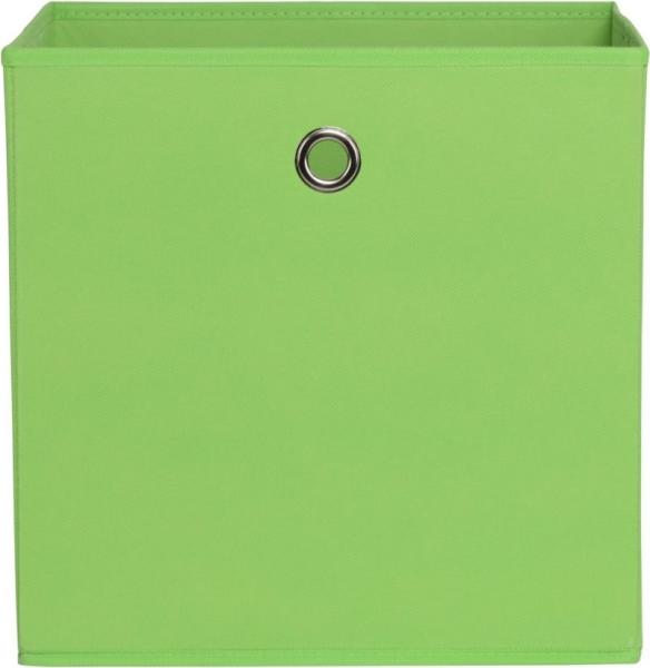 Faltbox Box Stoffbox- Delta - Größe: 32 x 32 cm / 3er Set - Grün Bild 3