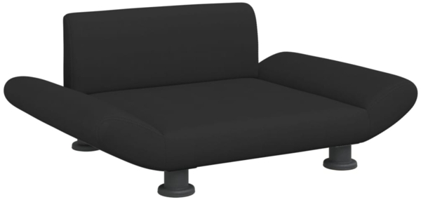 vidaXL Hundebett Schwarz 70x45x28 cm Stoff