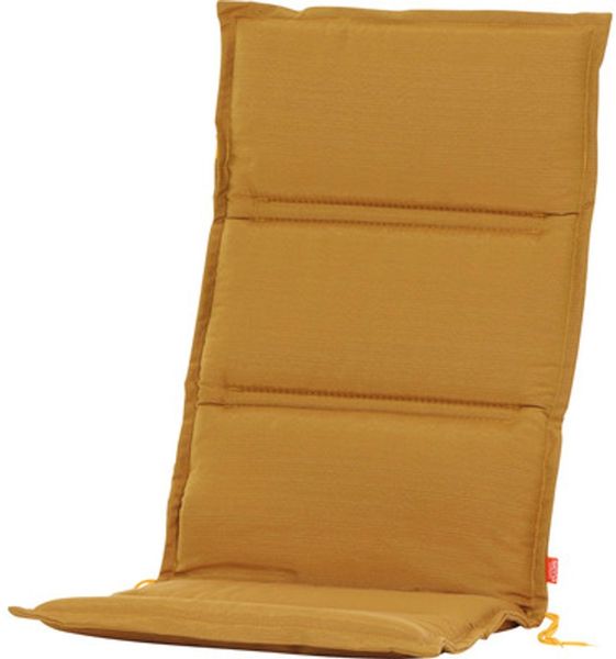 CENTAURI Sesselauflage Uni ocker 120 x 48 x 3 cm Sitzkissen Stuhlkissen Sitzauflage