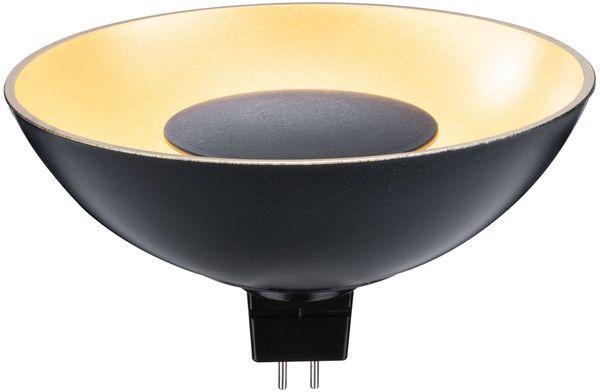 Standard 12V LED Reflektor GU5,3 170lm 4,9W 1900K Schwarz, Gold