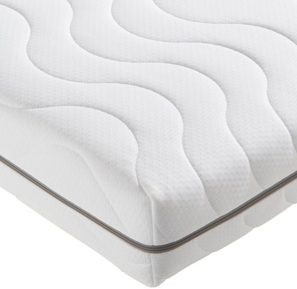 Nightstyle Visko Matratze 100x200 Höhe 18cm, 7-Zonen Kaltschaummatratze H3, Öko-Tex zertifiziert, Made in Germany
