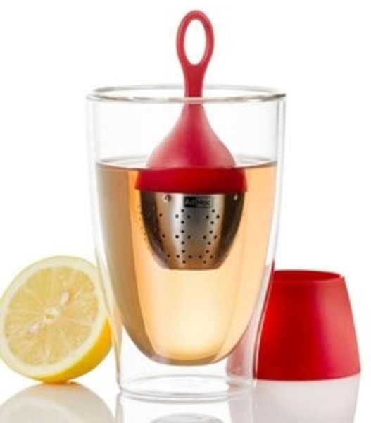 AdHoc Teesieb Schwimmender Teefilter Floatea, Edelstahl, Kunststoff Bild 4