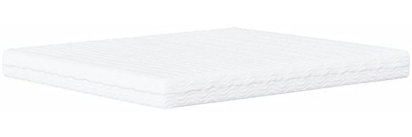 vidaXL Bett mit Matratze "Dover" Grau 180x200 cm Kunstleder 3208460 Bild 5