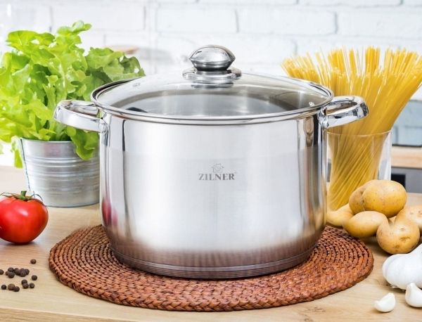 ZILNER STAHLTÖPFE 8.2L 26cm 5-PLY DISH ZILNER ZL-7308