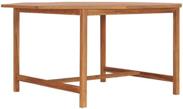 vidaXL Gartentisch 150x150x75 cm Teakholz Massiv 49009