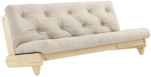 KARUP DESIGN FRESH Futonsofa Gestell Natur Matratze Beige