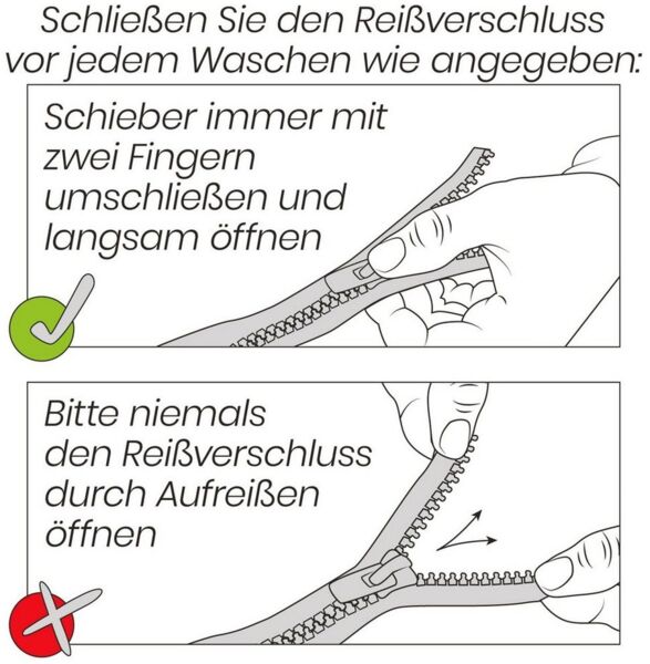 Kaeppel Mako Satin Bettwäsche Uni Weiß 135x200 cm + 80x80 cm