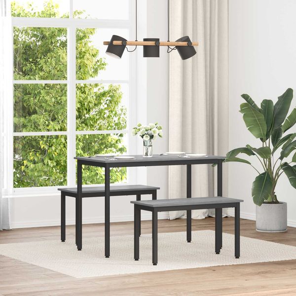 vidaXL Bank Graues Sonoma 80 x 35 x 45 cm Holzwerkstoff 892593