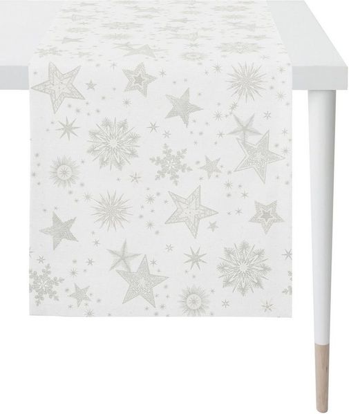 APELT Tischläufer 9602 CHRISTMAS ELEGANCE, Weihnachtsdeko, Weihnachten (1-tlg), Lurex-Jacquardgewebe
