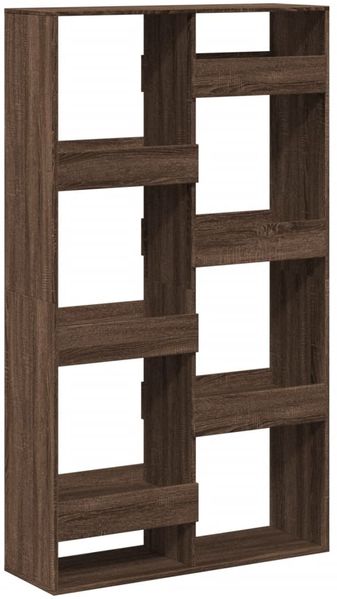 Raumteiler, Paravent Braun Eichen-Optik 100x33x175 cm Holzwerkstoff Bild 2
