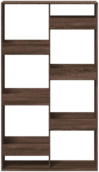 Raumteiler, Paravent Braun Eichen-Optik 100x33x175 cm Holzwerkstoff Bild 4