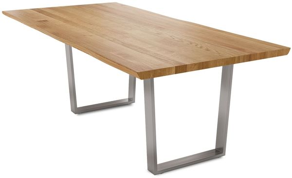 Esstisch Daisie 8 200x77x100 Esszimmertisch Massivholz Wildeiche
