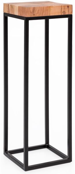 Wohnling Beistelltisch FB51448 Akazie Metall Anstelltisch 30 x 97 x 30 cm hoch Bild 2