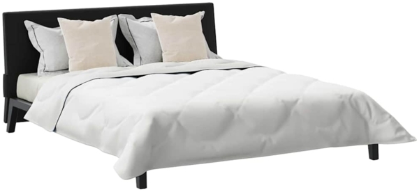 vidaXL Winterbettdecke mit Kissen 3 pcs Weiß Mikrofaser 3377761 Bild 2