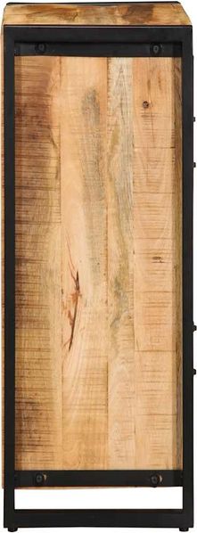 vidaXL Sideboard 55x35x70 cm Raues Mangoholz 4013579 Bild 6