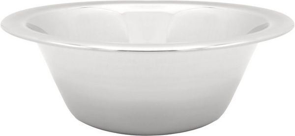 Krüger Schüssel Edelstahl-Schüssel, Edelstahl, (1-tlg), rostfrei, geschmacksneutral, robust, hygienisch