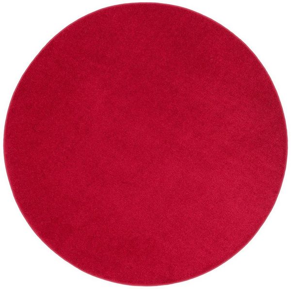 Snapstyle Veloursteppich Trend Velours Teppich Joy Rund, Rund, Höhe: 5 mm