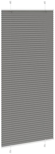 vidaXL Plissee Anthrazit 85x200 cm Stoffbreite 84,4 cm Polyester 4015106 Bild 4