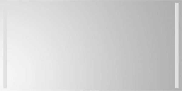 vidaXL LED-Badspiegel 100x60 cm 151755
