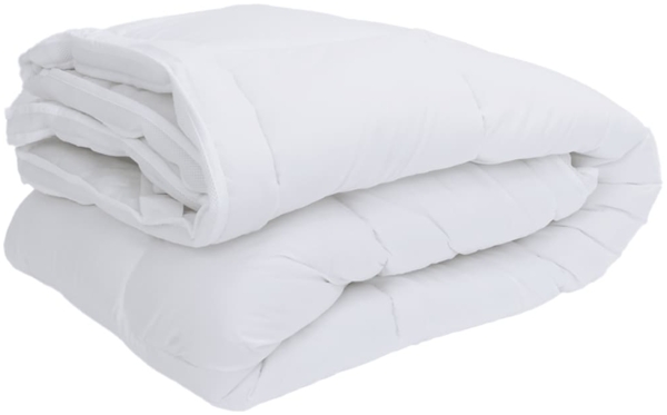 vidaXL Matratzenschoner Weiß 160x200 cm 4100189