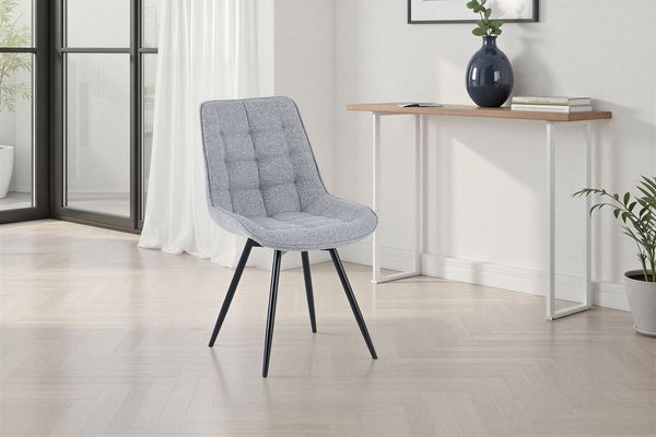 OTTO home Esszimmerstuhl Catania (Set, 2 St), bequemer Stuhl, 360 Grad drehbar in verschiedenen Stoffen und Farben.