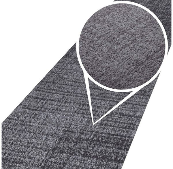 ANRO Küchenläufer ANTON Teppich Hochwertig auch als Flurläufer, Eckig, Höhe: 3 mm, Velour