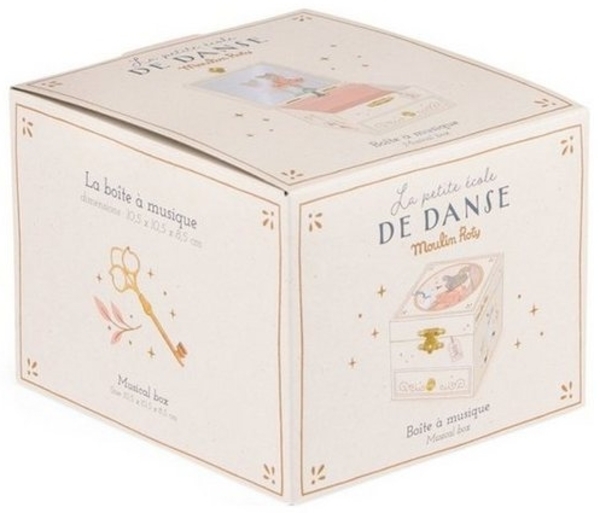 Moulin Roty Schmuckkasten Musik Schmuckkästchen Maus Spieluhr 10,5cm Melodie: Der Zauberlehrling Bild 3