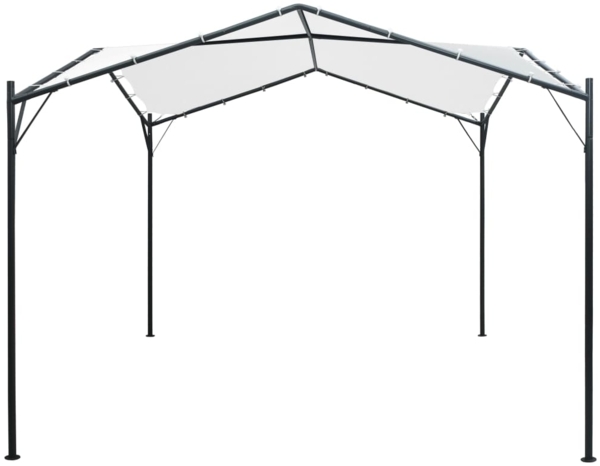vidaXL Pavillon 3x3x2,6 m Weiß 180 g/m² 312235