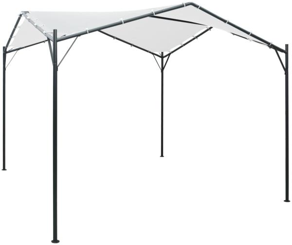 vidaXL Pavillon 3x3x2,6 m Weiß 180 g/m² 312235