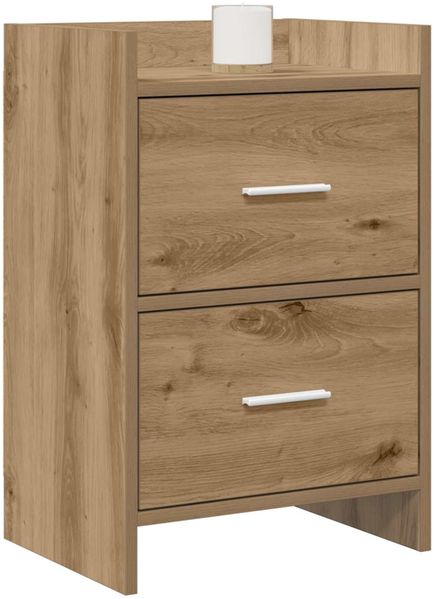 vidaXL Nachttische 2 pcs Artisan-Eiche 40 x 30 x 60 cm Holzwerkstoff 8010978 Bild 2