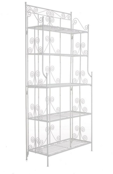 TPFGarden Standregal Cio - Blumenständer - 5-stöckiges Pflanzenregal, Blumenregal - Pflanzengestell, Pflanzenständer mit den Maßen (HxB xT): 173 x 74,5 x 34,5 cm