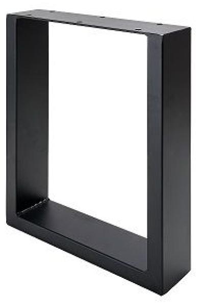 Hettich Bankgestell U 40 x 30 cm Stahl schwarz - 1 Stück