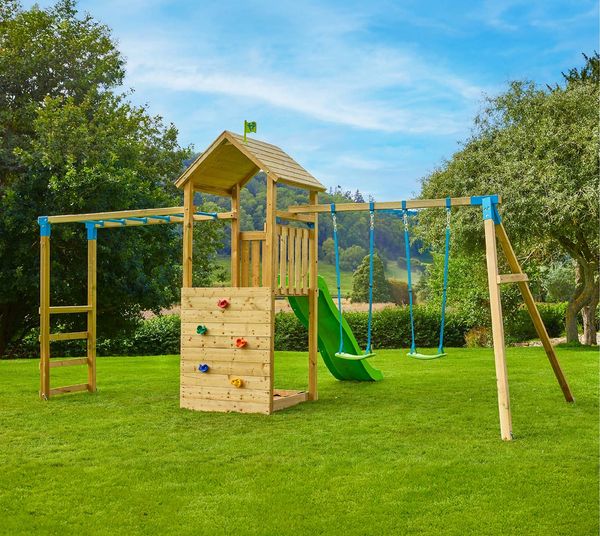 TP Toys Wolkenkratzer 3 | Spielturm Garten | mit