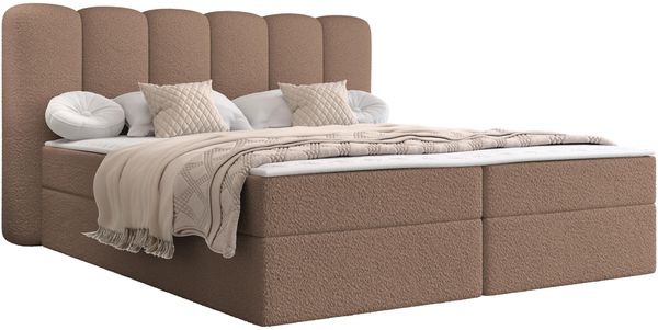 Boxspringbett Selgomi I (Farbe: Lambi 04, Größe: 180 x 200) Bild 2