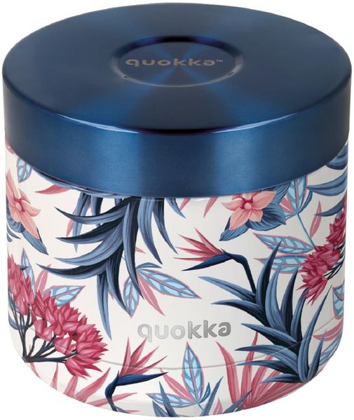 Thermo-Essensbehälter Isolierbehälter Lunchbehälter Edelstahl 360 ml Blauer Garten