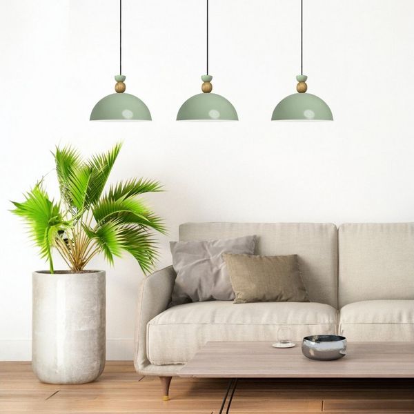 Bamyum Pendelleuchte Pendelleuchte Yimpi Trio Metall Ø30cm, Modern Hängelampe, ohne Leuchtmittel
