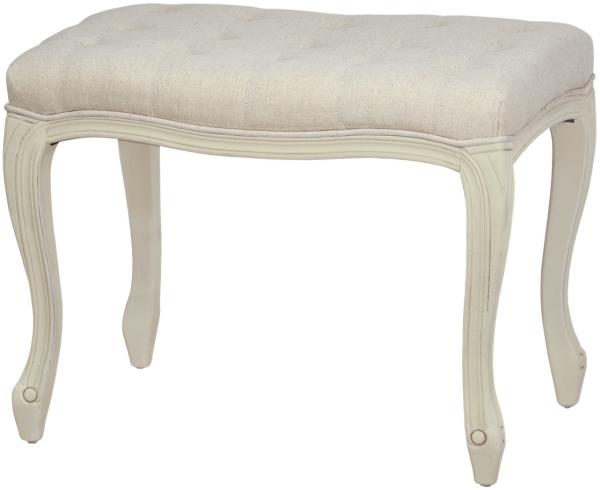 Livin Hill Sitzhocker Polstermöbel Creme, cremefarbener Stoff TA091A