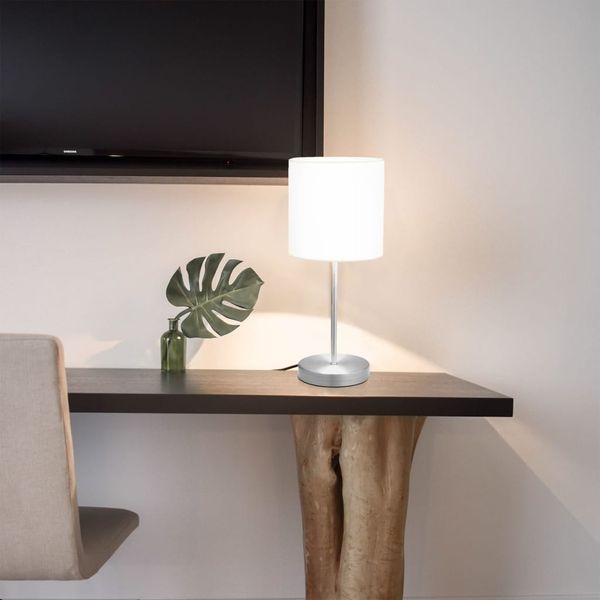 vidaXL Tischlampen 2 Stk. Touch-Sensor Weiß E14 51038