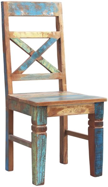 RIVERBOAT Stuhl 2er-Set 45x100 Altholz Bunt Bild 6