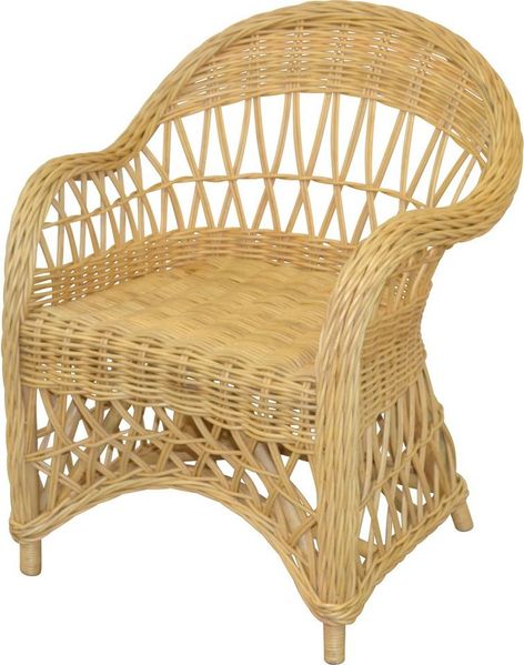 HOFMANN LIVING AND MORE Relaxsessel (1-St), Handgeflochten