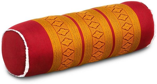 livasia Nackenrolle Nackenrolle, vegan und handgefertigt, Ø 17x56cm, Kapok
