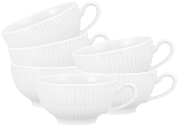 Seltmann Weiden Amina Teetasse 0,22 l 6er Set Weiß