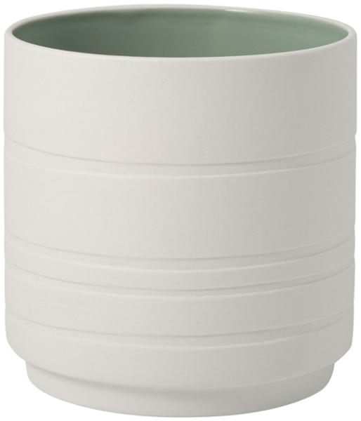 like. by Villeroy & Boch It´s My Home Blumentopf Leaf Mineral A U S L A U F !