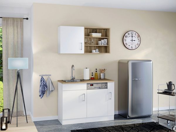KOCHSTATION Pantryküche KS-Mali, Breite 110 cm, mit E-Geräten