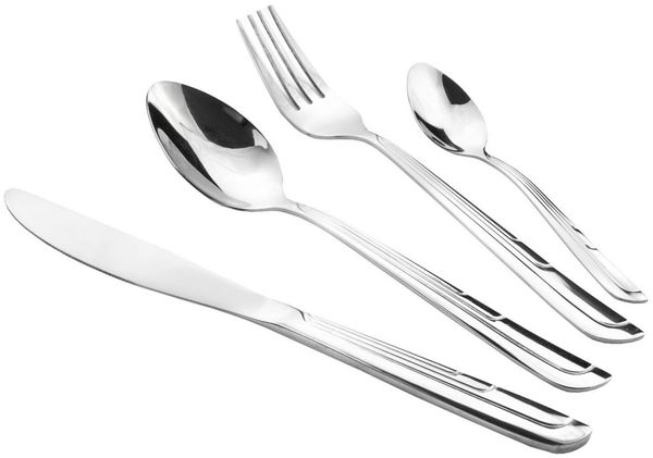 Besteckset Essbesteck Menü Tafel Besteck 6 Personen Brunbeste 24-tlg 3908