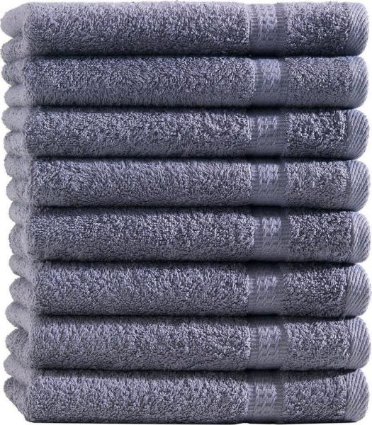Hometex Premium Textiles Handtuch in Premium Qualität 500 g/m², Feinster Frottier-Stoff 100% Baumwolle, 8x Gästetuch, weich, saugfähig, extra schwer & flauschig - TEST BILD TOP MARKE 2025