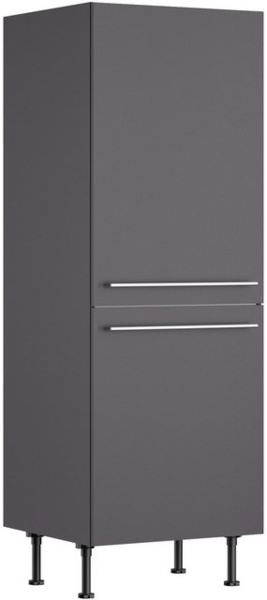 KOCHSTATION Midischrank KS-Bern2 Breite 60 cm, Höhe 176,6 cm, 2 Türen verlascht, 3 Einlegeböden Bild 4
